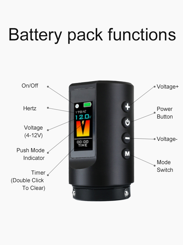 Color Screen Battery Pack