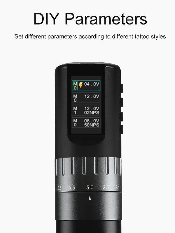 Color Screen Wireless Tattoo Pen Machine